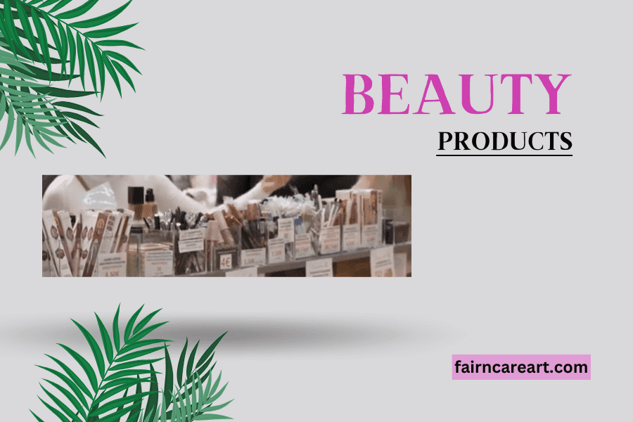 beauty products